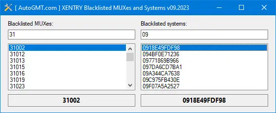 XENTRY.Blacklisted.MUXes.And.Systems.v09.2023_autogmt.com