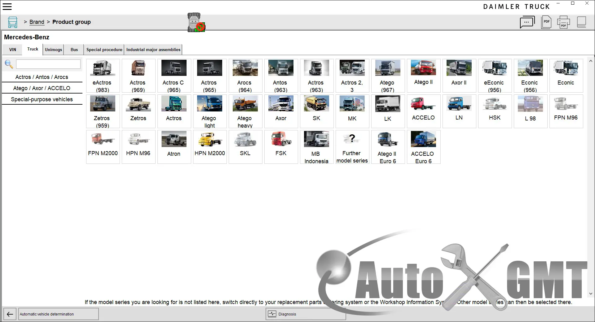 Daimler Truck Diagnostics Platform Independent and Pass-Through v04.2024