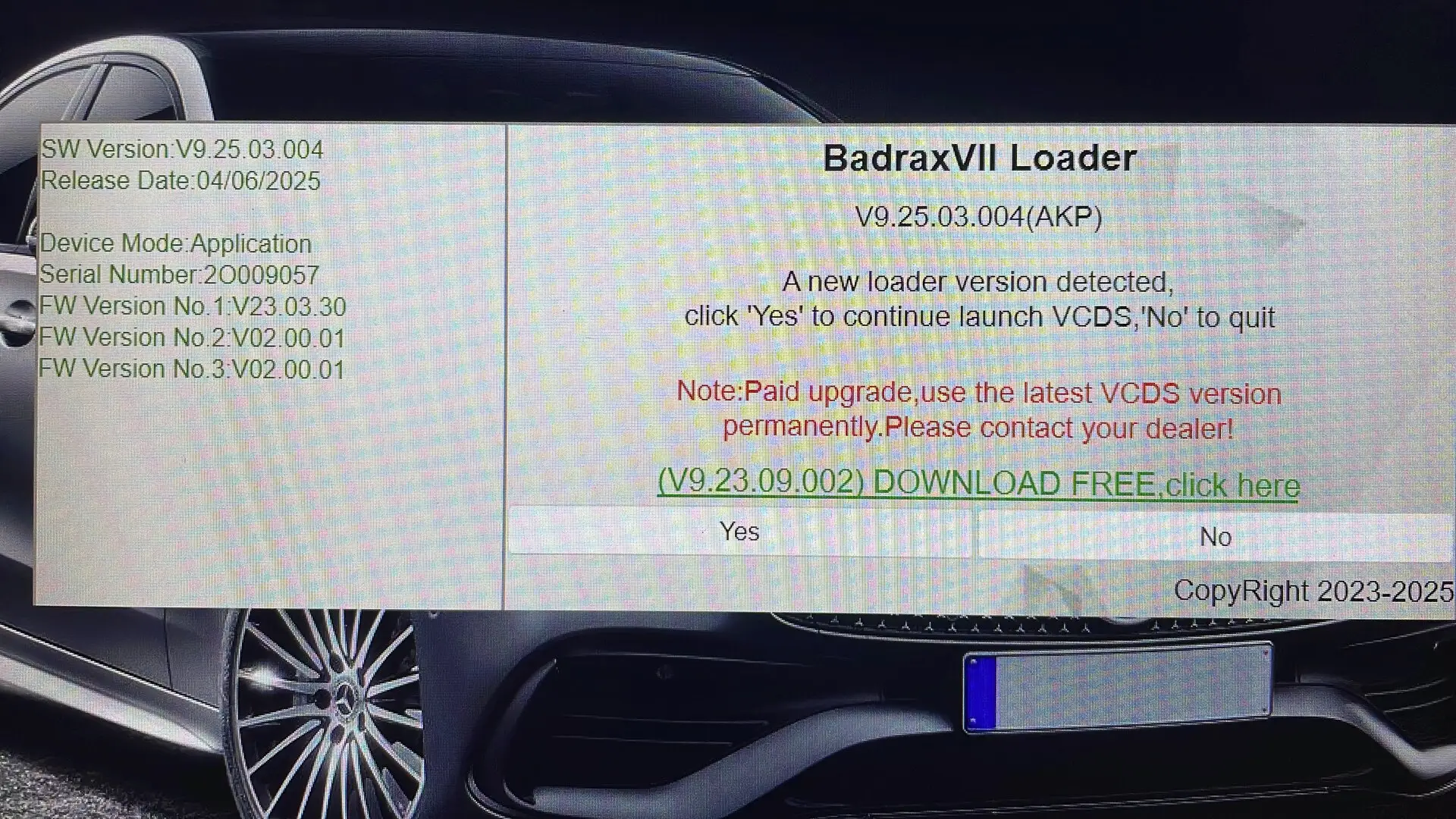 VCDS Interface Update